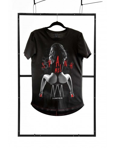 T-shirt men black XL fashion