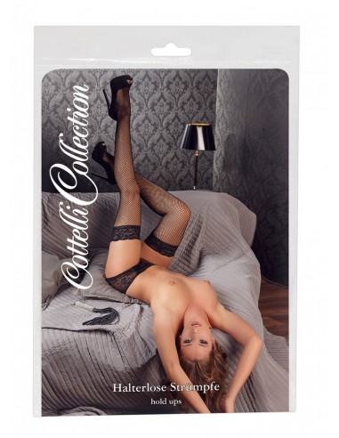 Net Hold-up Stockings black S