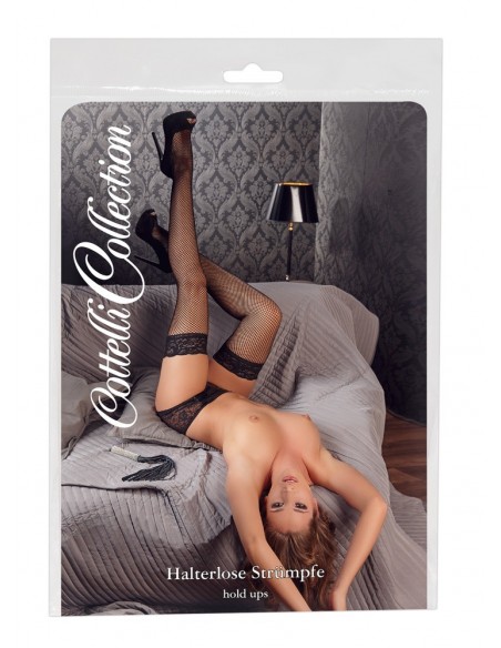 Net Hold-up Stockings black S