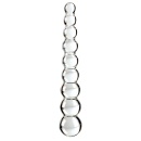 Icicles No. 2 Szklane Dildo z 9 Stymulującymi Kulkami, 22,5 cm - 2