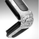 Masturbator Tenga Flip 0 Zero Black – 4 struktury nub i groove, zawias Flip, głębokość wkładania 16 cm - 4