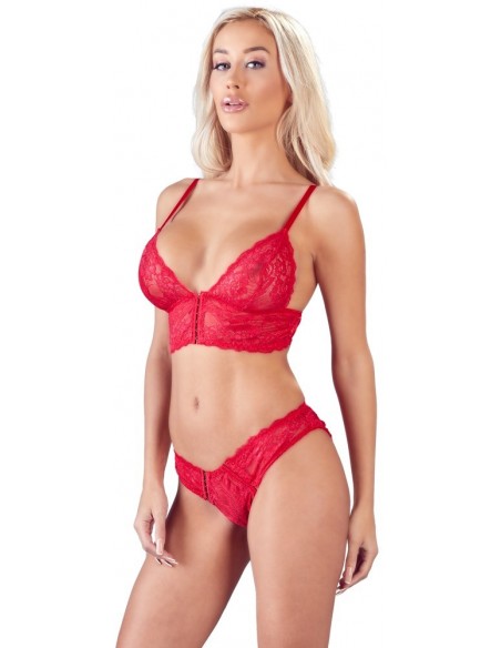 Bra Set Red XL