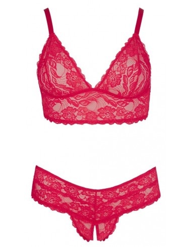 Bra and Red Briefs XL