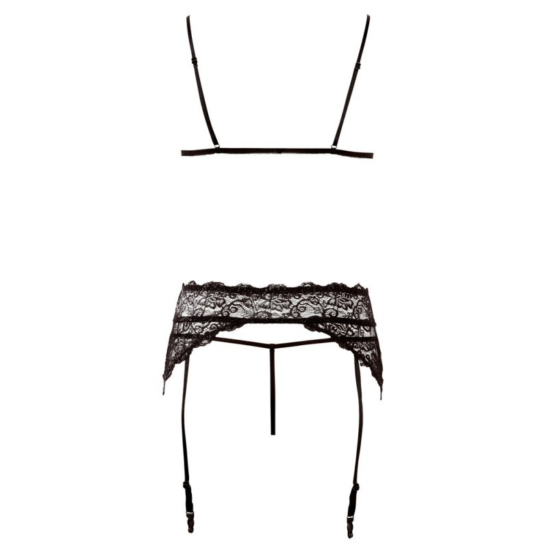 Lace Suspender Set - 7