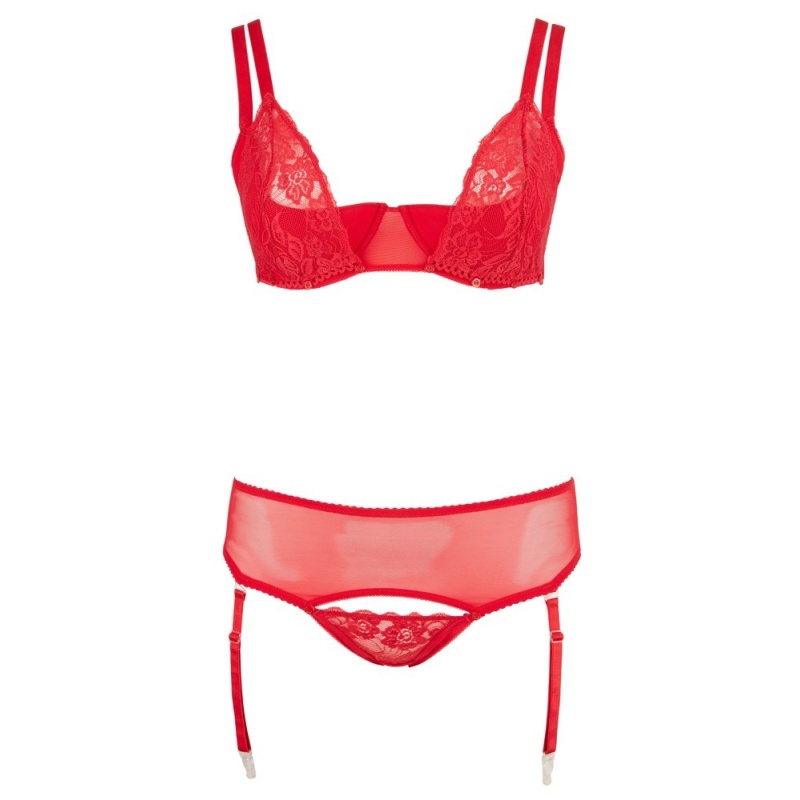 Bra Set red 90E/XL - 5