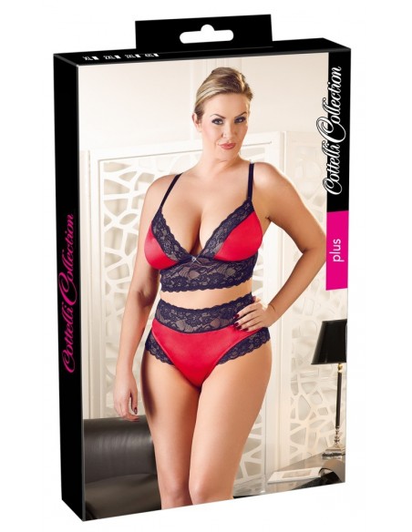 Bra Set black/red XL
