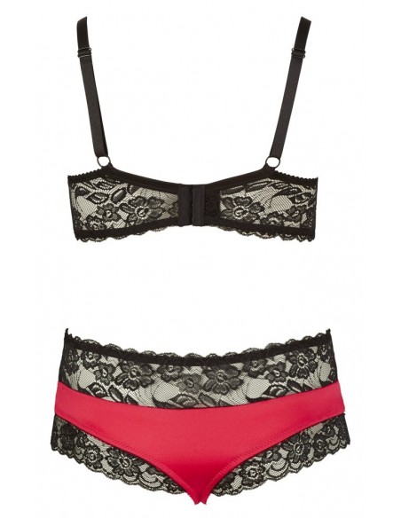 Bra Set black/red XL