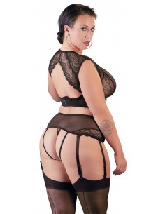 Lace Set black L 2