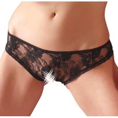 Crotchless Briefs black - 1 2