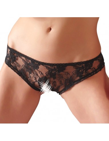 Crotchless Briefs black S