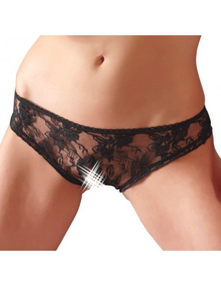 Crotchless Briefs black S