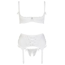 Shelf Bra Set white 80B/M - 9