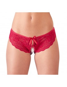 Lace Briefs Crotchless S 2