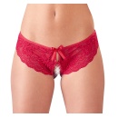 Lace Briefs Crotchless - 2