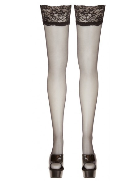 Hold-up Stockings black 2