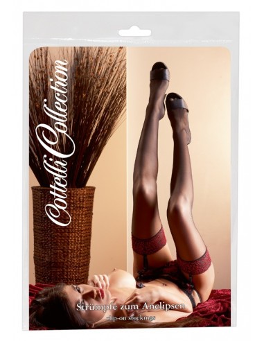 Stockings black/red 2