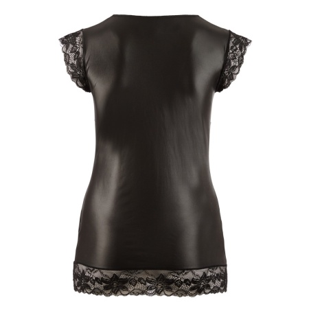 Wet Look Dress 2XL - 6