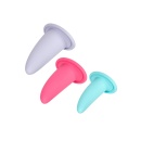 Zestaw 3 rozszerzaczy dopochwowych She-ology Advanced Wearable z elastycznymi podstawami 7,95–9,46 cm - 3