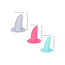 Zestaw 3 rozszerzaczy dopochwowych She-ology Advanced Wearable z elastycznymi podstawami 7,95–9,46 cm - 7