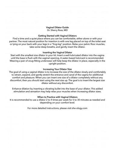 Advanced Wearable Dilator Set