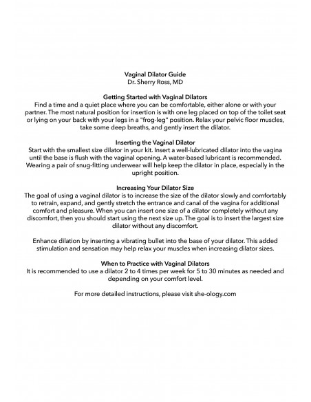 Advanced Wearable Dilator Set