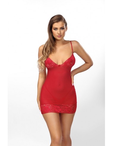 Bielizna - Vanessa XXL/XXXL (czerwona halka/red chemise)