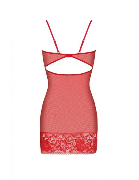 Bielizna - Vanessa XXL/XXXL (czerwona halka/red chemise)