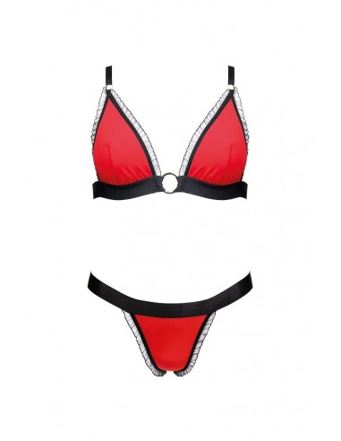 Bielizna - Christine S/M (komplet biustonosz + stringi/set bra + thongs)