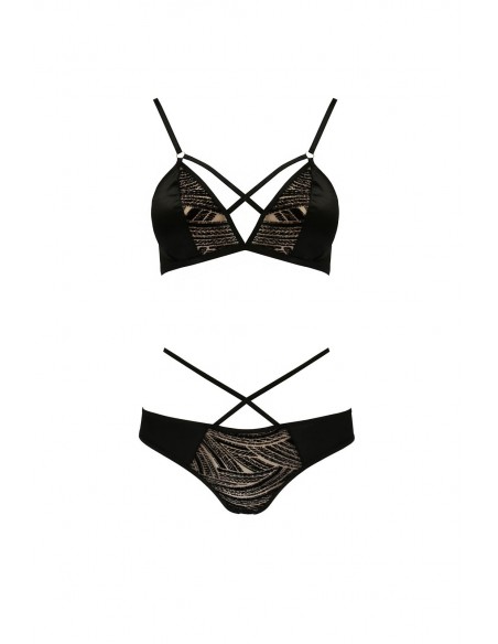 Bielizna-LARA BIKINI black S/M - Casmir