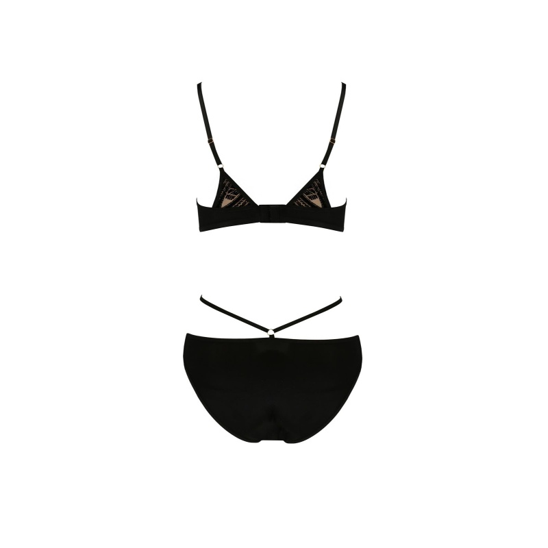 Bielizna-LARA BIKINI black XXL/XXXL - Casmir - 4