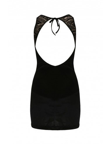 Bielizna-LARA CHEMISE black S/M - Casmir