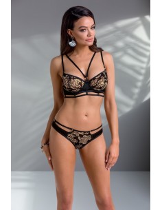 Bielizna-VICTORIA BIKINI black S/M - Casmir