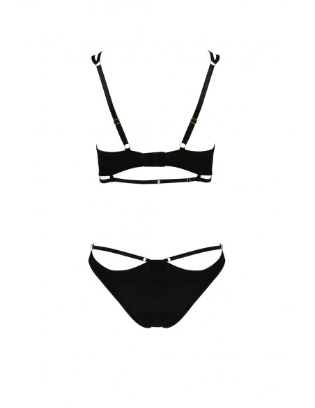 Bielizna-VICTORIA BIKINI black S/M - Casmir