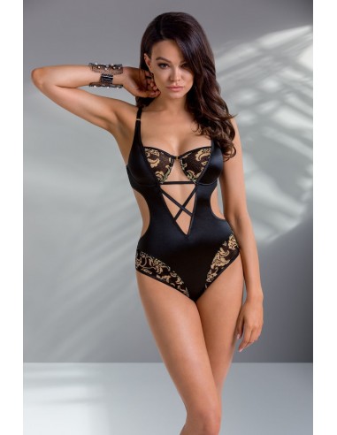 Bielizna-VICTORIA BODY black S/M - Casmir