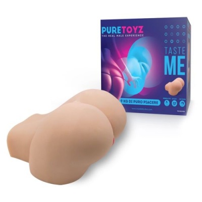 Masturbator Taste Me 23×34×34 cm jasnobrązowy - 1