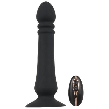 Wibrator analny Anal Thruster z wibracjami i ruchem posuwistym, 19,5–20,5 cm - 2