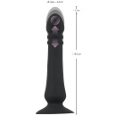 Wibrator analny Anal Thruster z wibracjami i ruchem posuwistym, 19,5–20,5 cm - 9