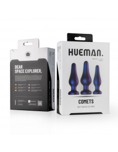 Hueman - Comets Butt Plug Set