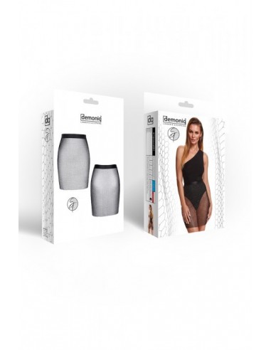 Bielizna-spódniczka krótka L  - Silver Touch