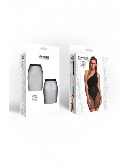 Bielizna-spódniczka krótka L  - Silver Touch