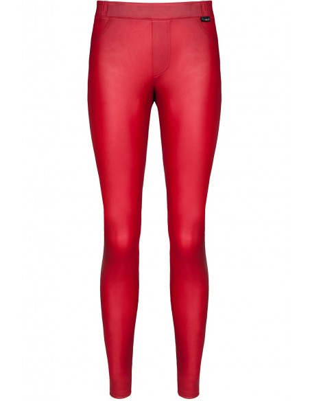 Bielizna - BRLIDIA001 legginsy czerwone rozmiar S