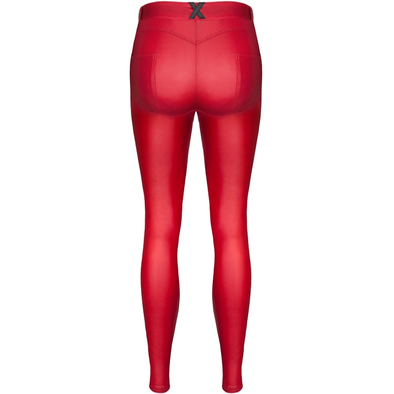 BRLIDIA001 legginsy czerwone rozmiar L - 6
