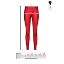 BRLIDIA001 legginsy czerwone rozmiar L - 8