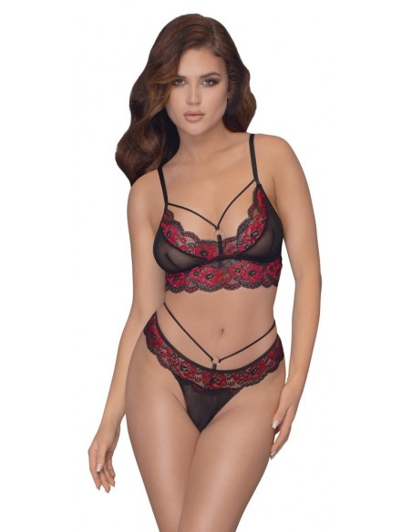 Bra Set black/red S