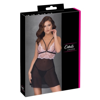Babydoll black/pink - 1