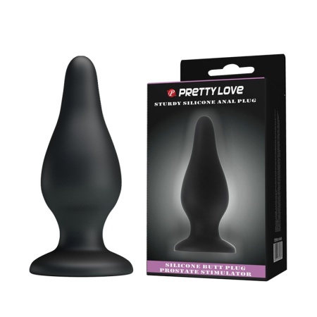 Korek analny Pretty Love Sturdy Anal Stimulation z podstawą przyssawkową 15,4 cm - 1