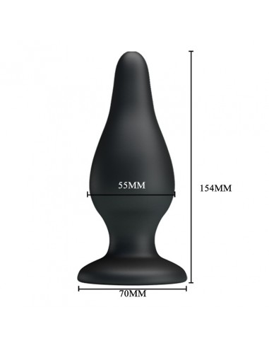 PRETTY LOVE -SILICONE BUTT PLUG ANAL, PROSTATE STIMULATOR 