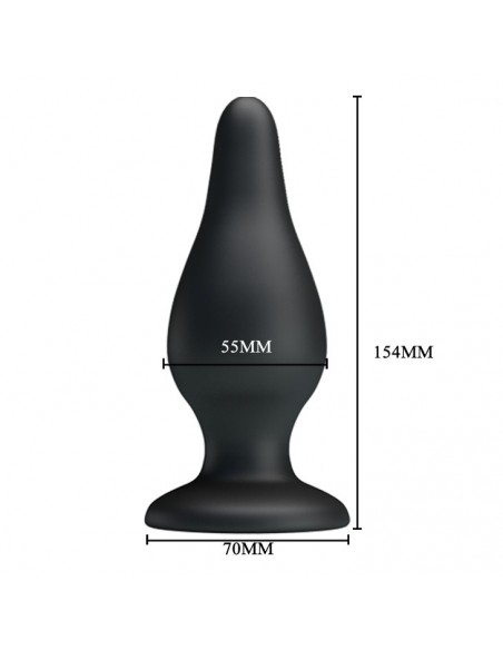 PRETTY LOVE -SILICONE BUTT PLUG ANAL, PROSTATE STIMULATOR 