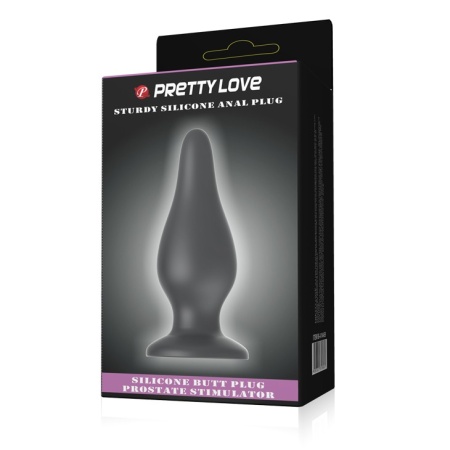 Korek analny Pretty Love Sturdy Anal Stimulation z podstawą przyssawkową 15,4 cm - 7