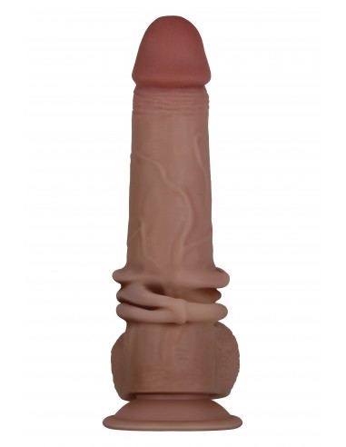 EVOLVED FLEXSKIN POSEABLE DILDO 9 DARK
